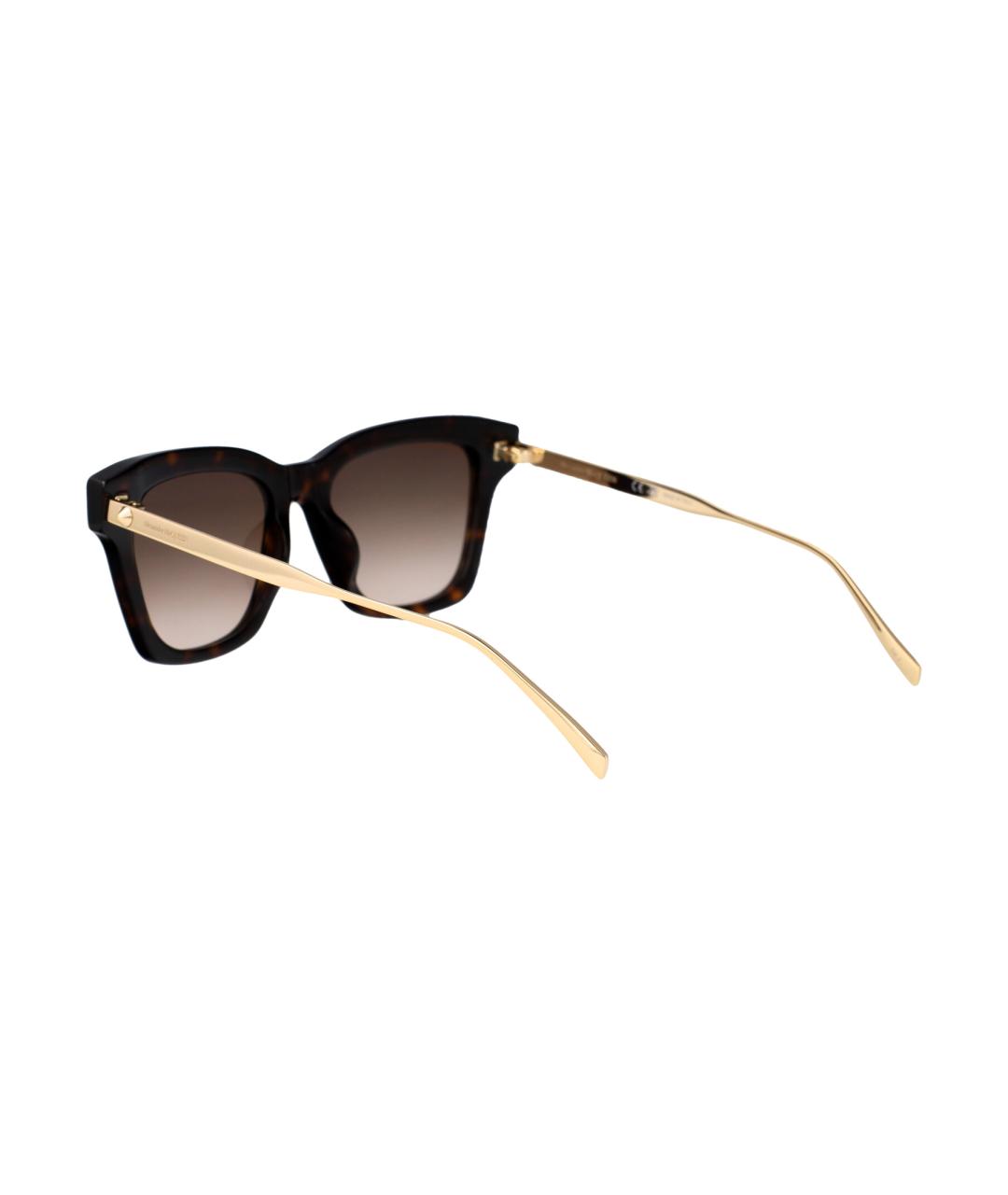 ALEXANDER MCQUEEN Мульти металлические солнцезащитные очки, фото 4