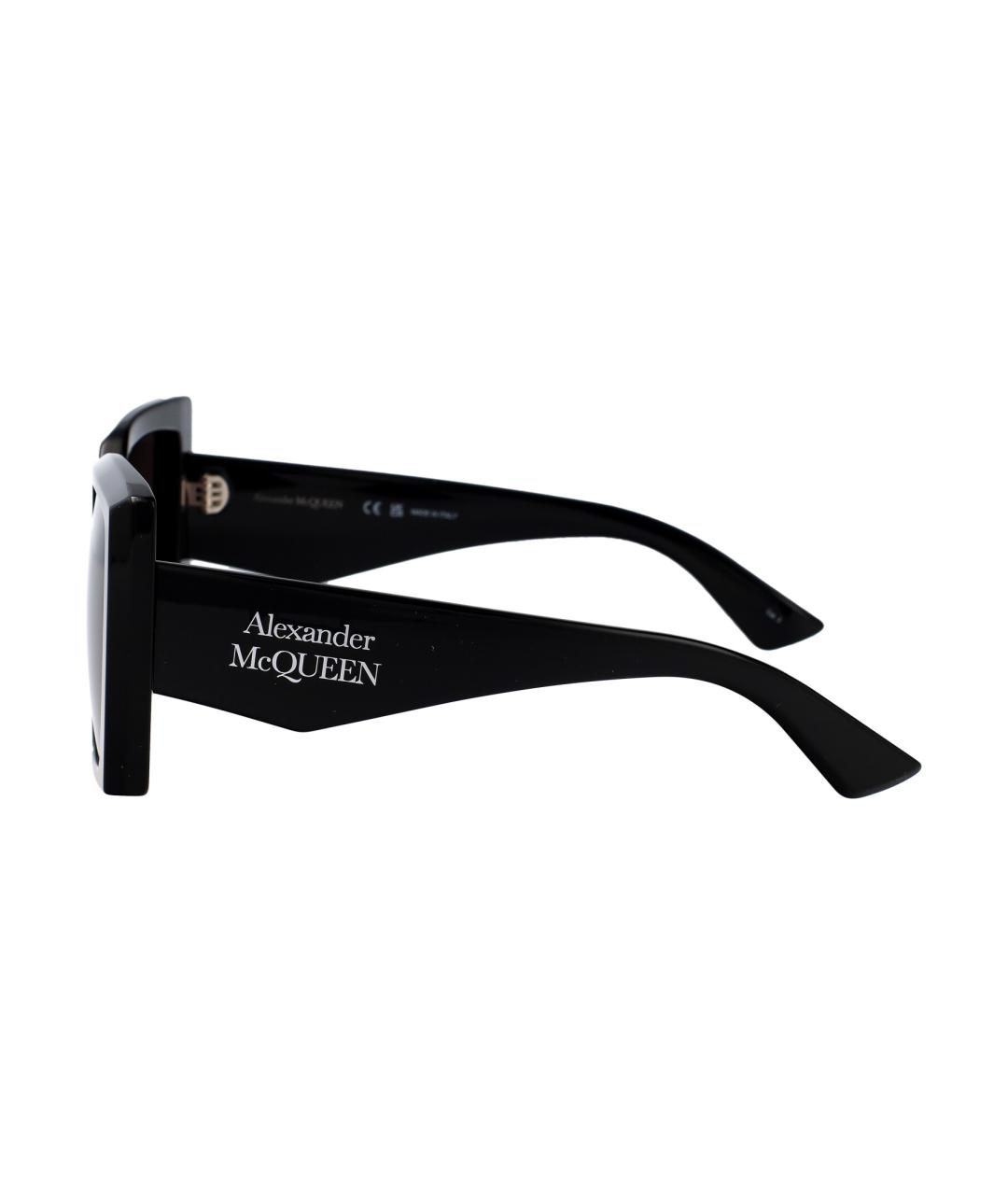 ALEXANDER MCQUEEN Черные солнцезащитные очки, фото 2
