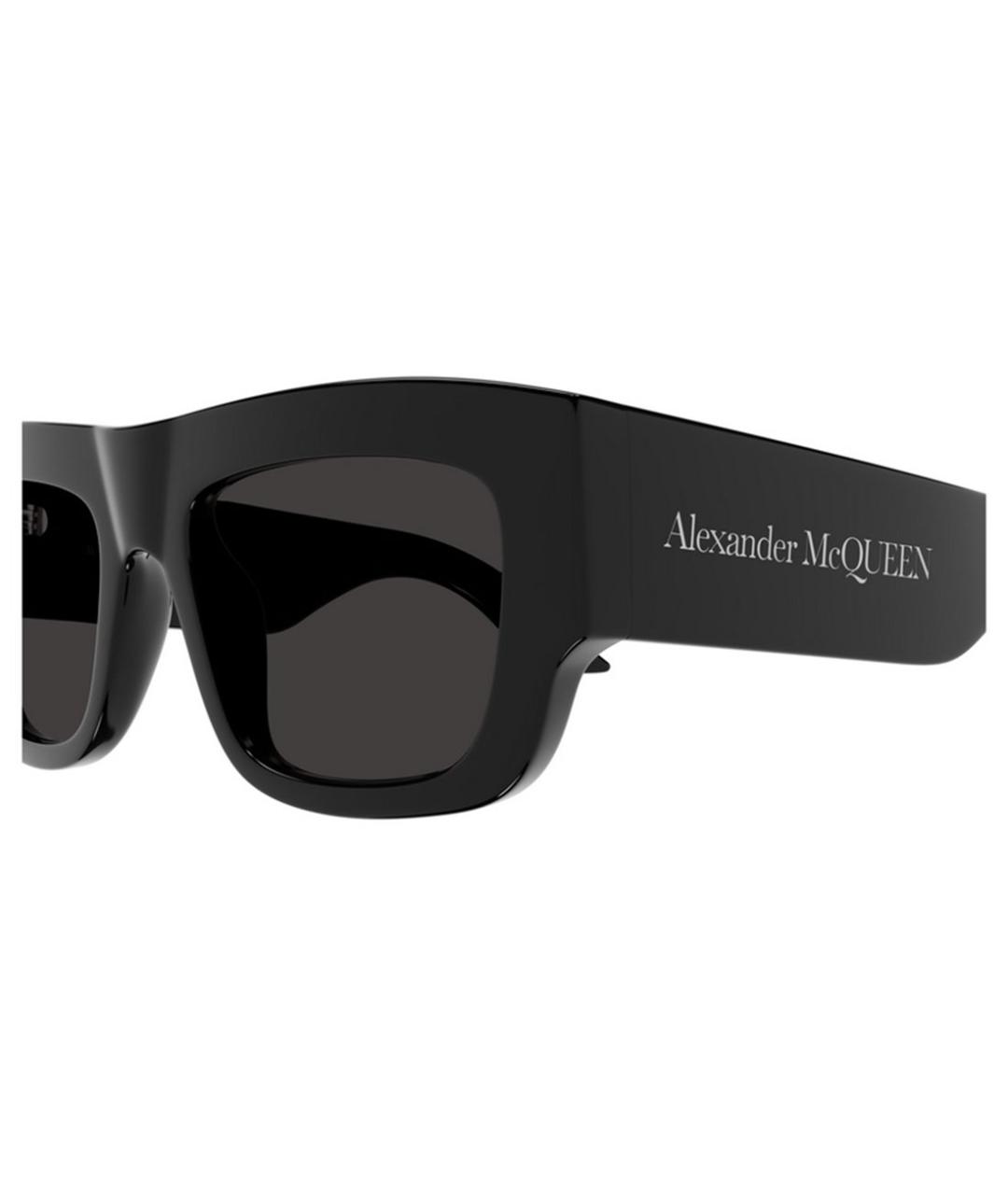 ALEXANDER MCQUEEN Черные солнцезащитные очки, фото 3