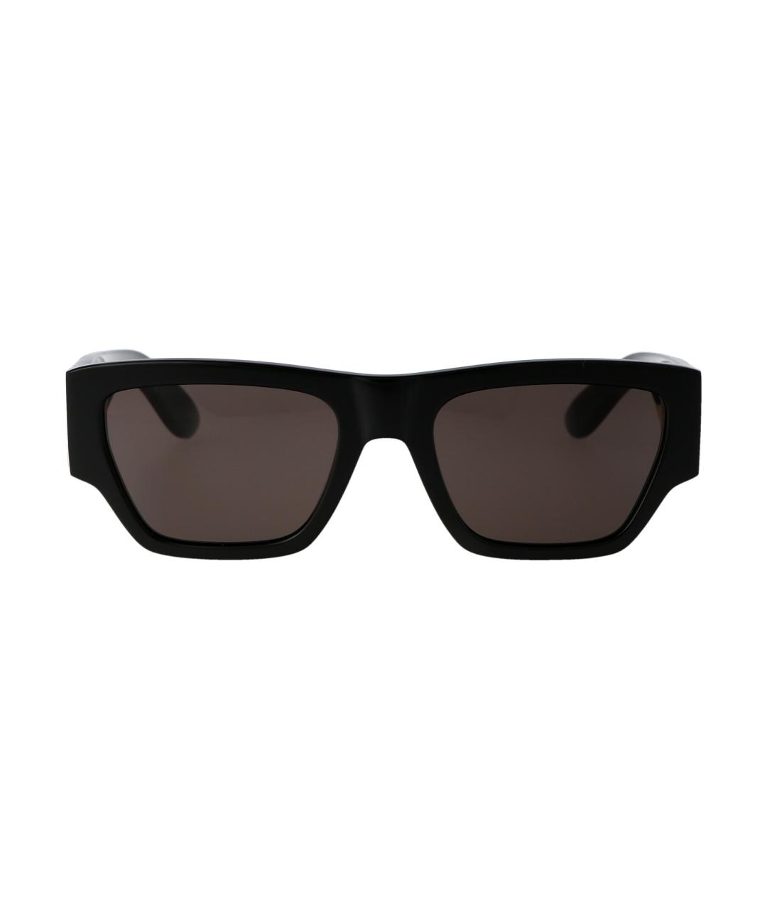 ALEXANDER MCQUEEN Черные солнцезащитные очки, фото 1