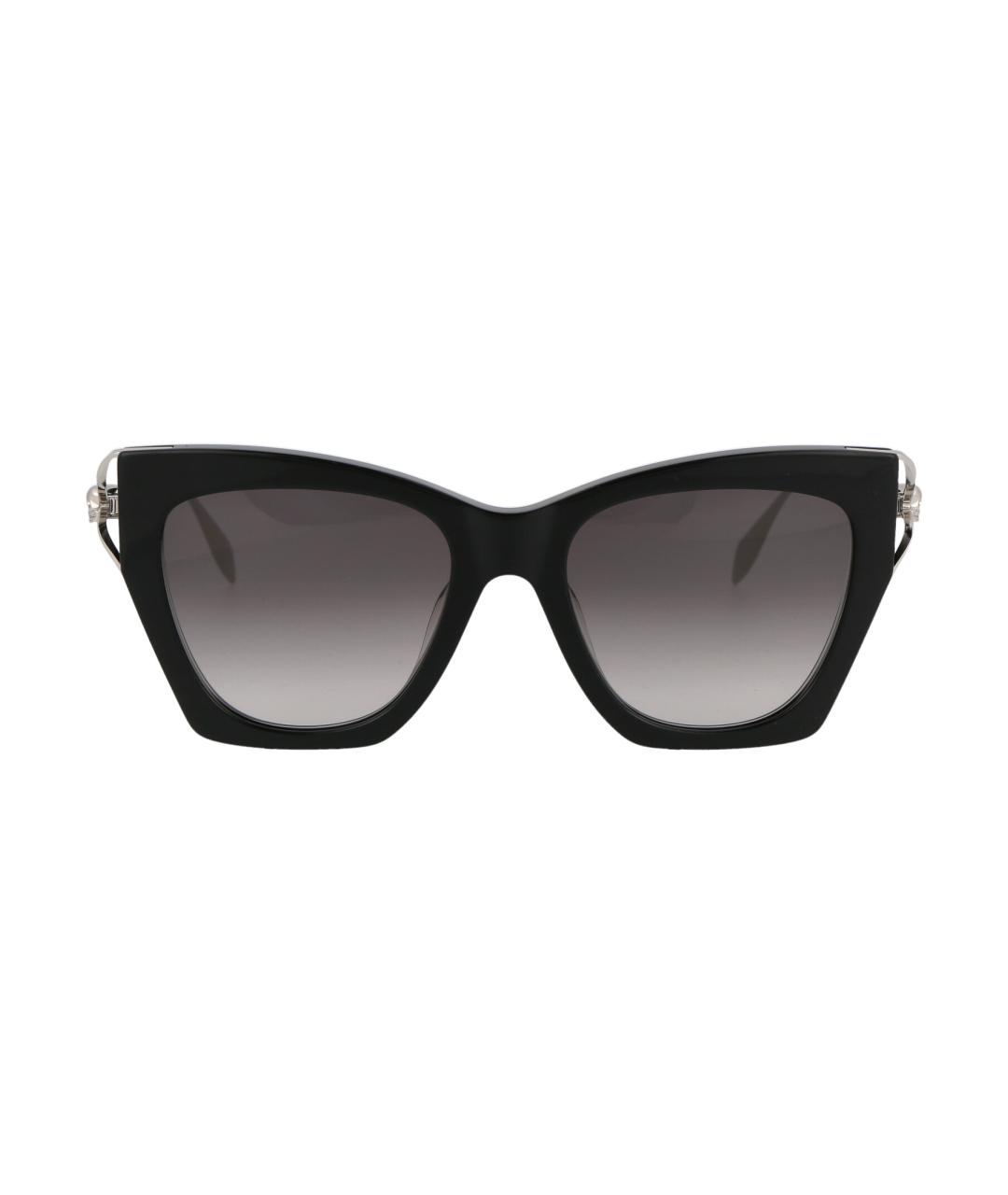 ALEXANDER MCQUEEN Черные солнцезащитные очки, фото 1
