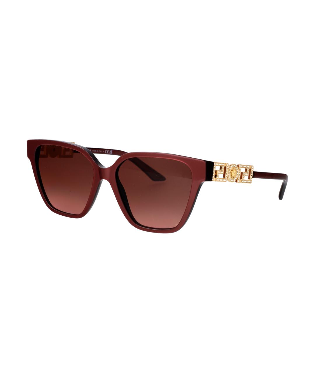 VERSACE Коричневые солнцезащитные очки, фото 2