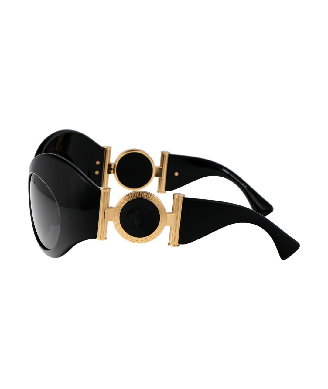 VERSACE Черные солнцезащитные очки, фото 3
