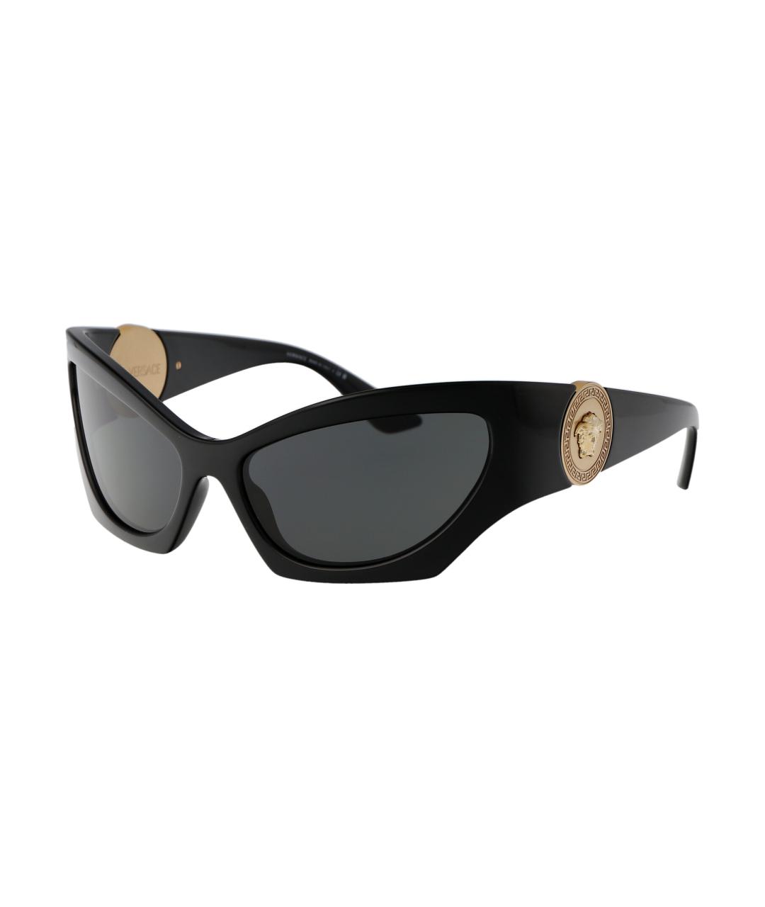 VERSACE Черные солнцезащитные очки, фото 2