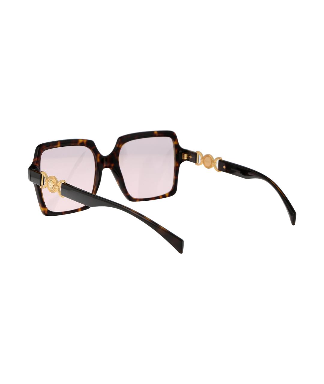 VERSACE Черные солнцезащитные очки, фото 4