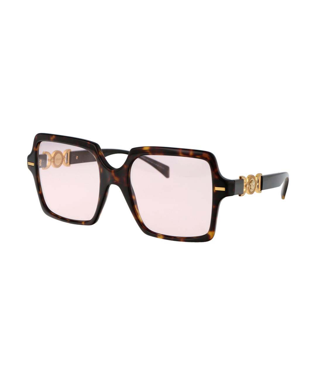 VERSACE Черные солнцезащитные очки, фото 2