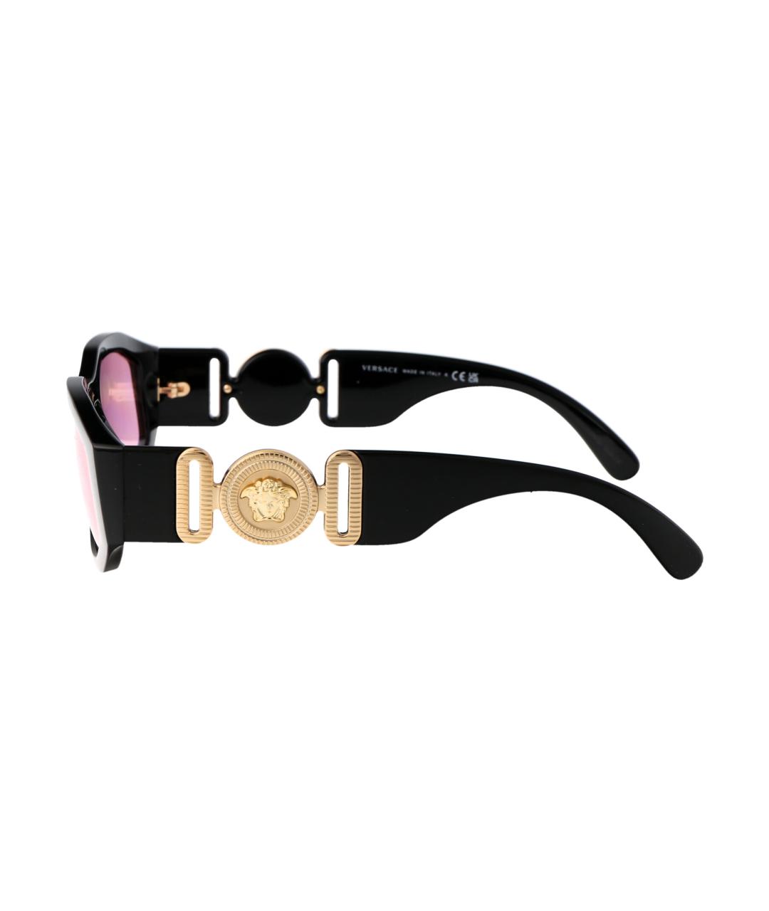 VERSACE Черные солнцезащитные очки, фото 3