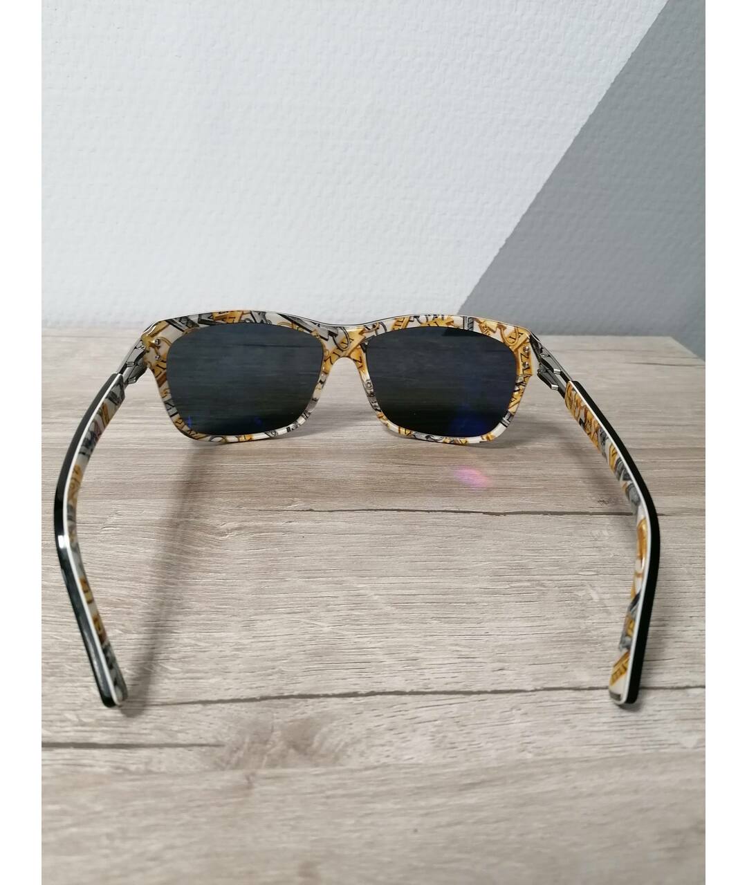 ZILLI Черные металлические солнцезащитные очки, фото 3