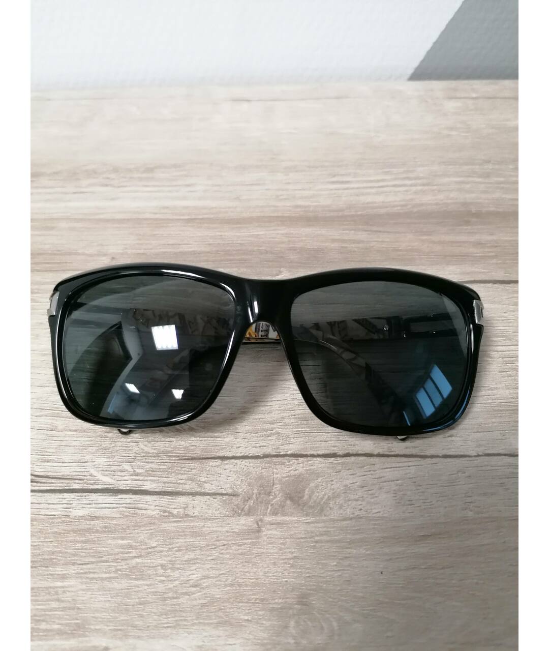 ZILLI Черные металлические солнцезащитные очки, фото 7