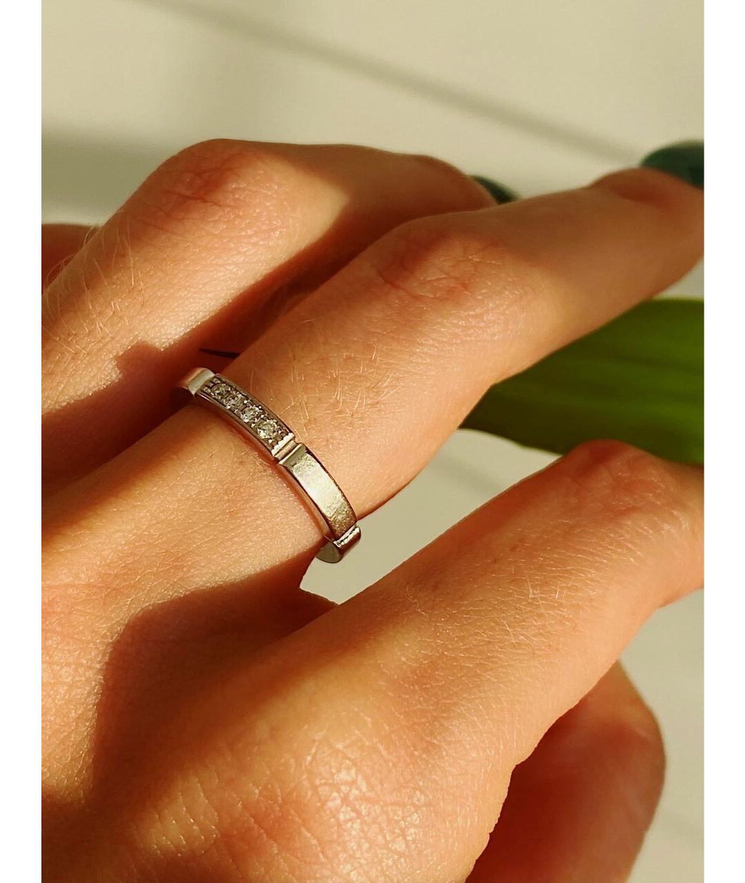 CARTIER Белое кольцо из белого золота, фото 3