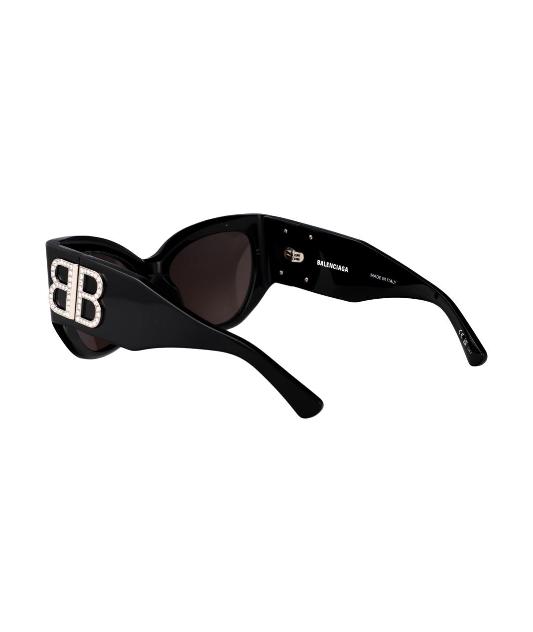 BALENCIAGA Черные солнцезащитные очки, фото 4