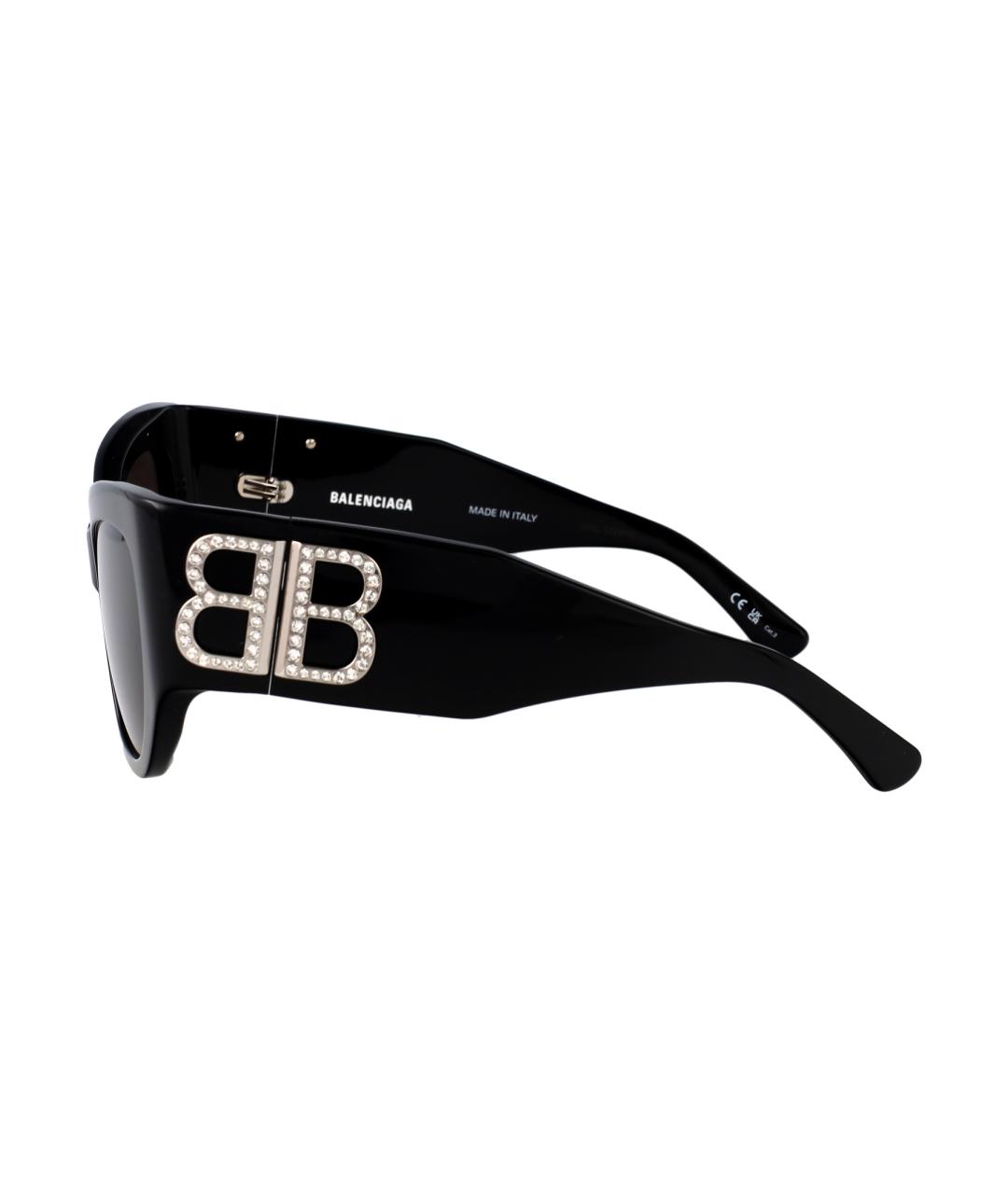 BALENCIAGA Черные солнцезащитные очки, фото 3