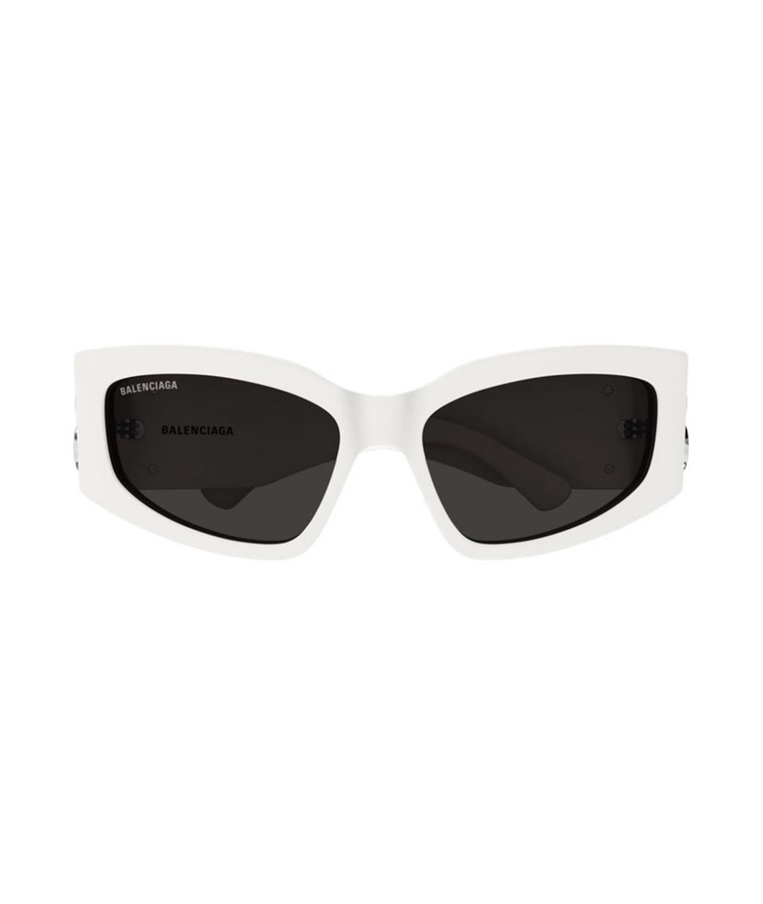 BALENCIAGA Белые солнцезащитные очки, фото 2