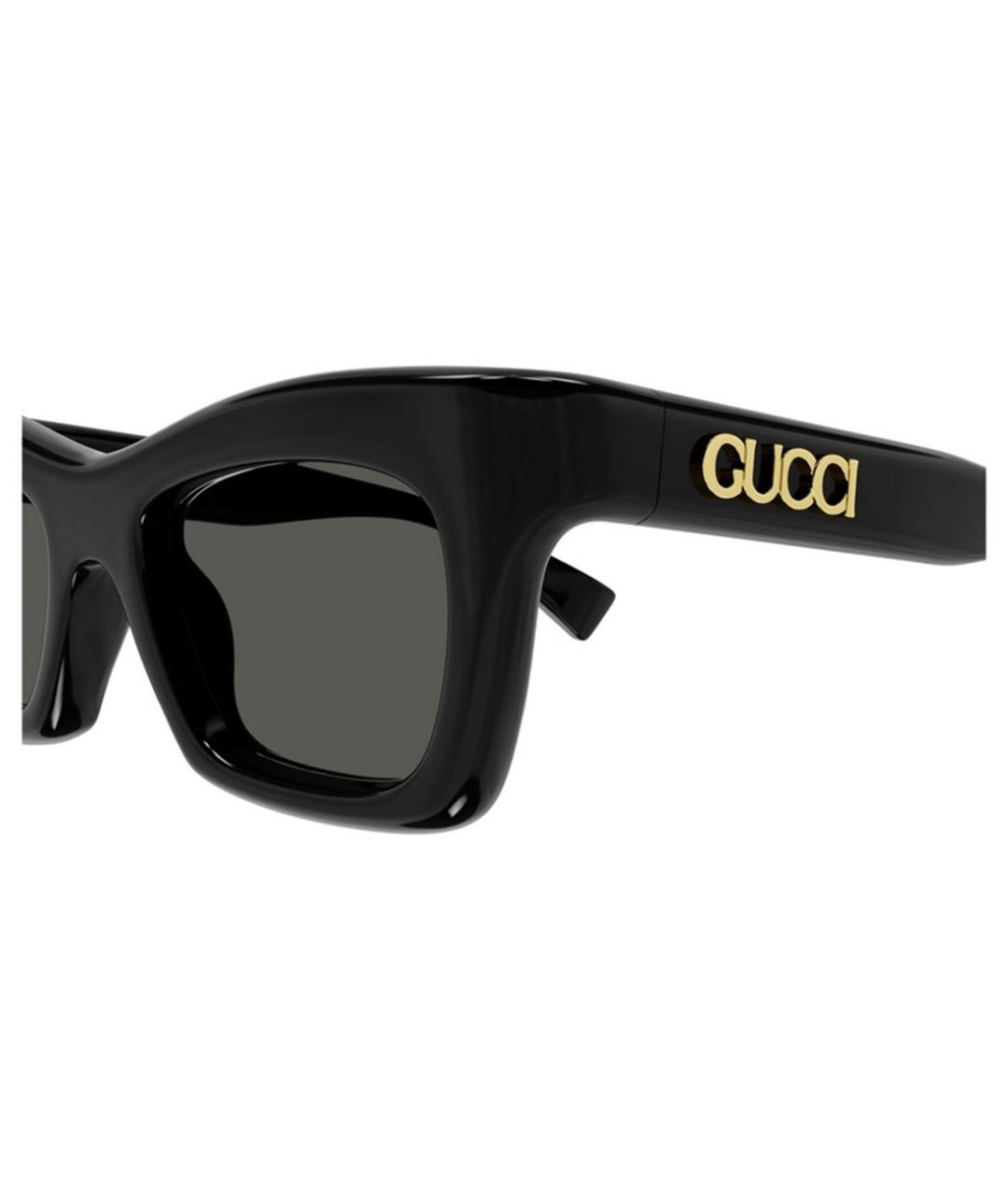 GUCCI Черные солнцезащитные очки, фото 3
