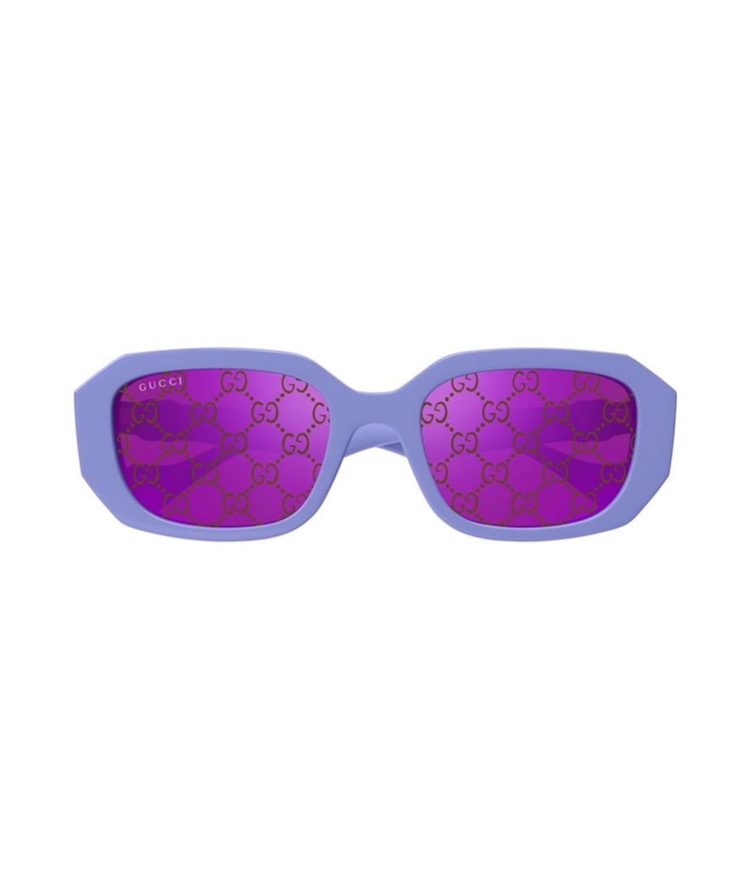GUCCI Фиолетовые солнцезащитные очки, фото 2