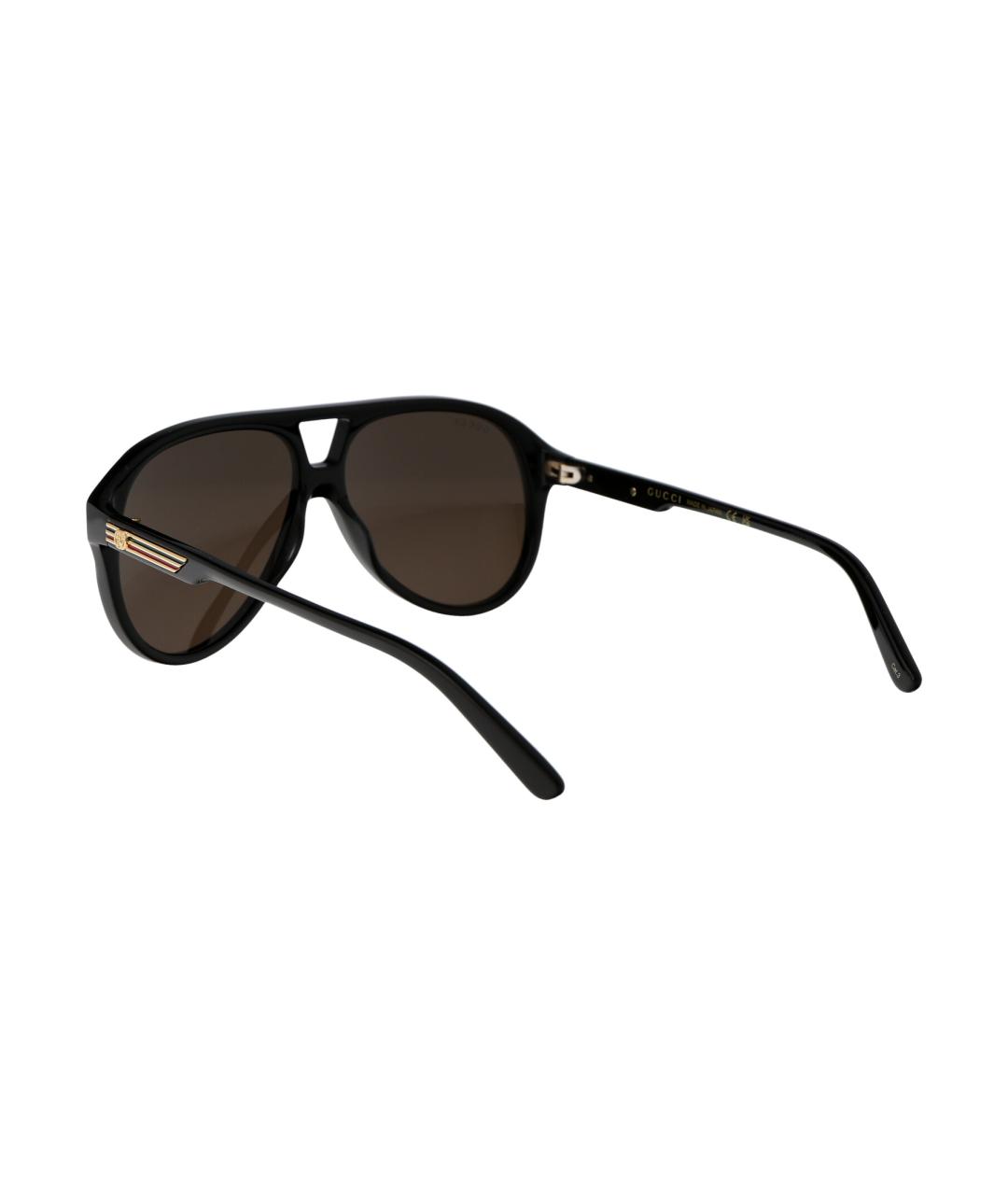 GUCCI Черные солнцезащитные очки, фото 4