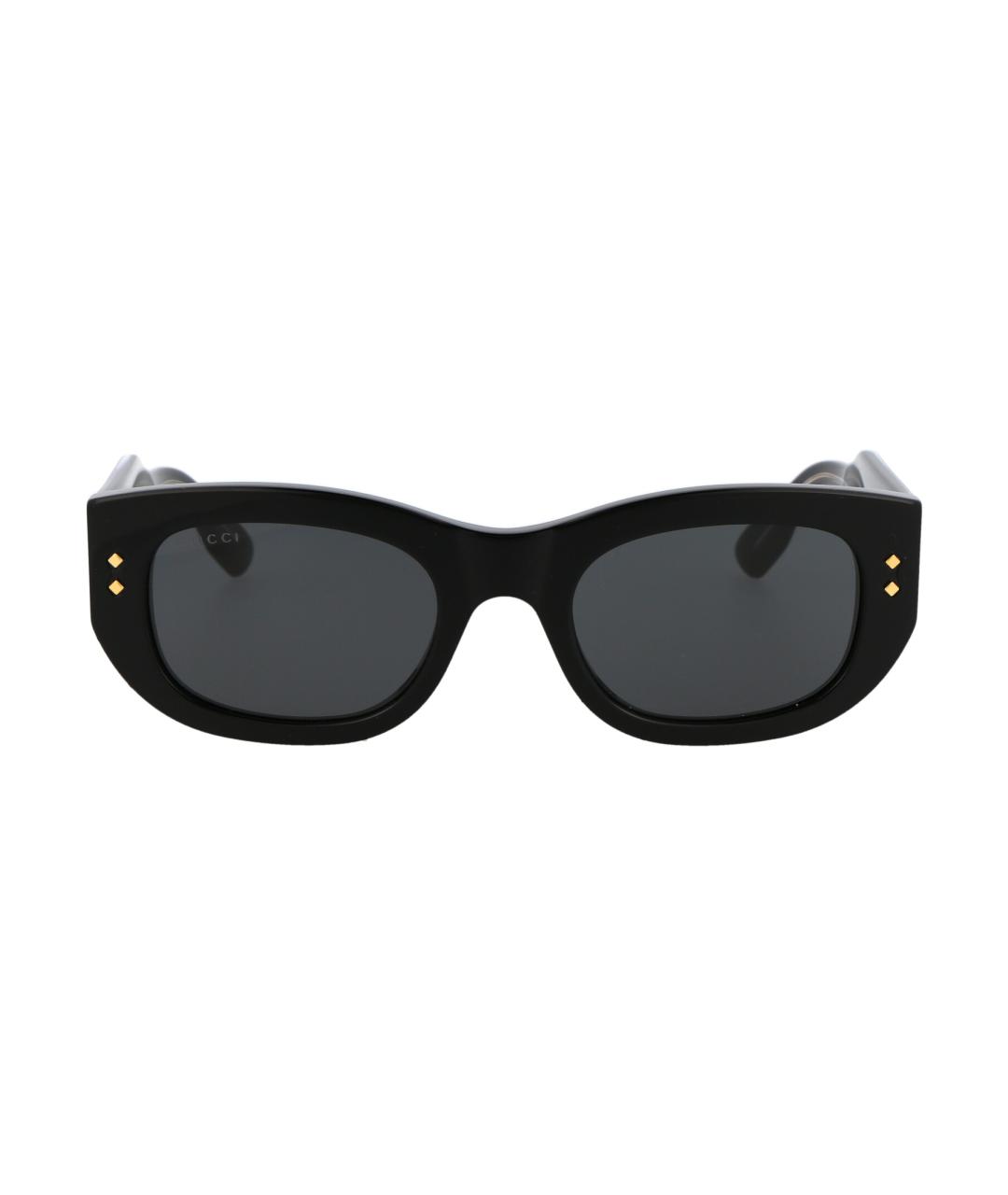 GUCCI Черные солнцезащитные очки, фото 1