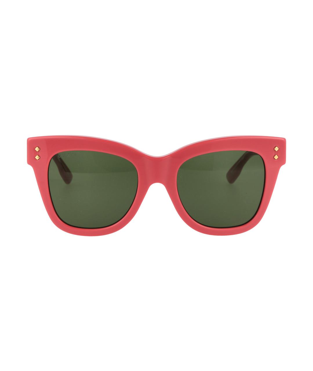 GUCCI Розовые солнцезащитные очки, фото 1