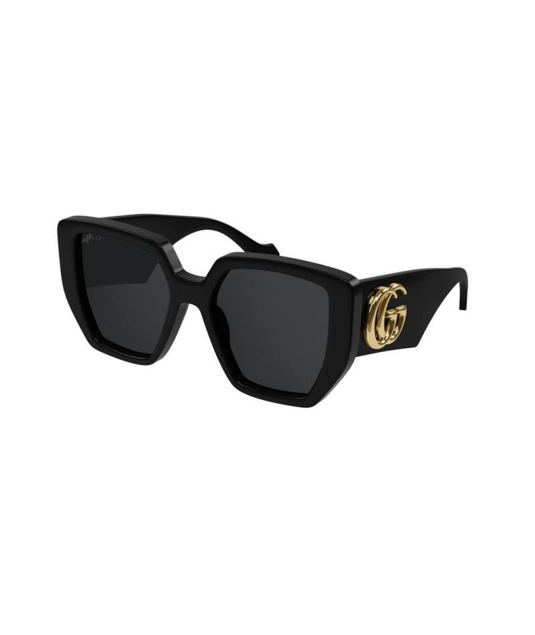 GUCCI Черные солнцезащитные очки, фото 1