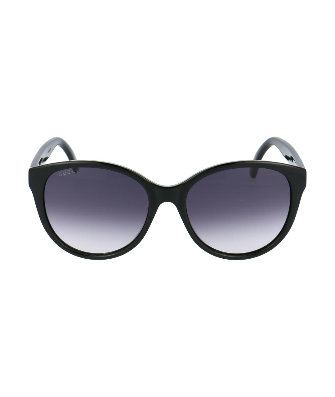 GUCCI Черные пластиковые солнцезащитные очки, фото 2