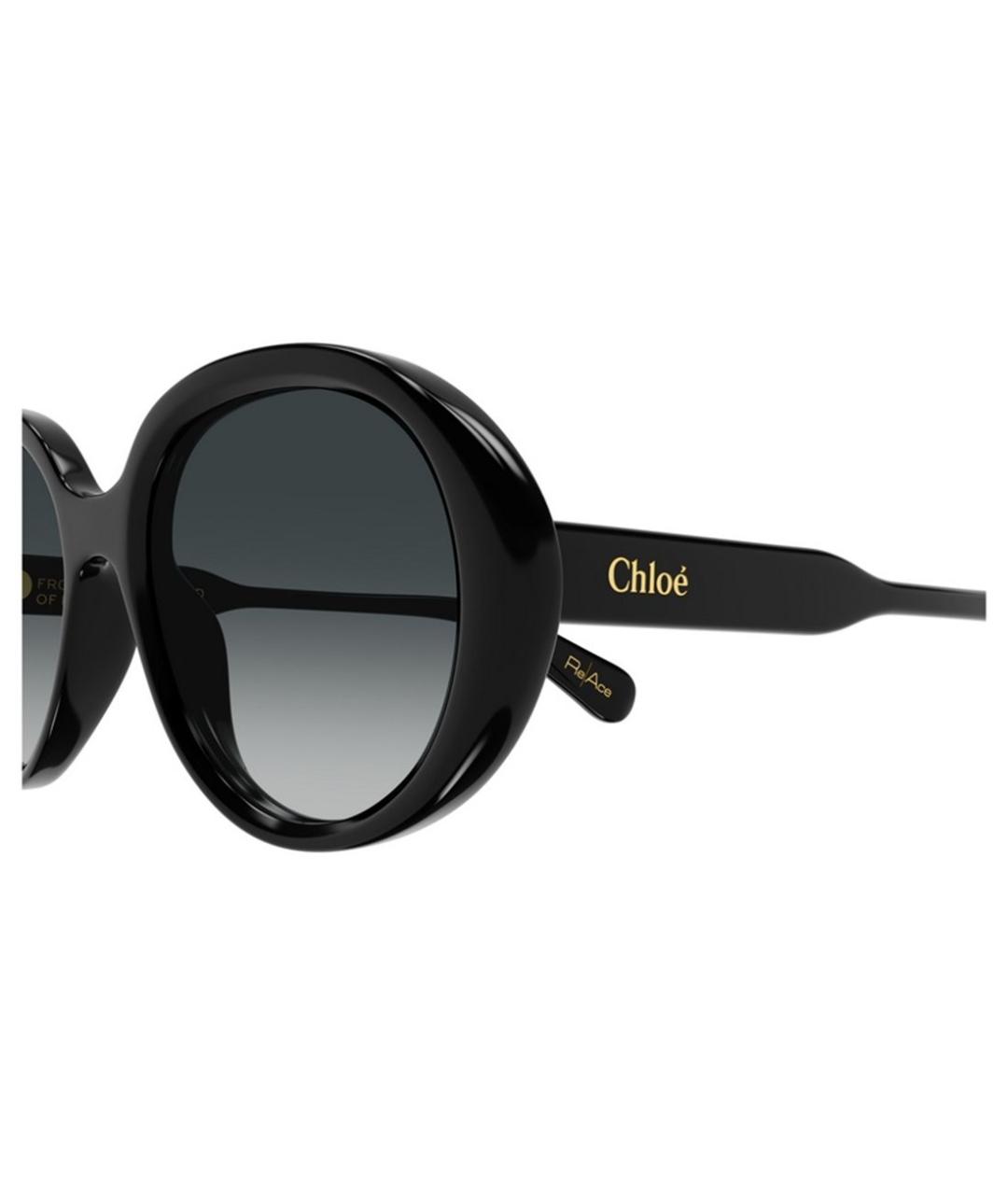 CHLOE Черные солнцезащитные очки, фото 3