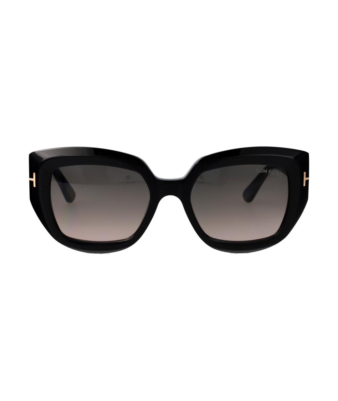 TOM FORD Черные солнцезащитные очки, фото 1