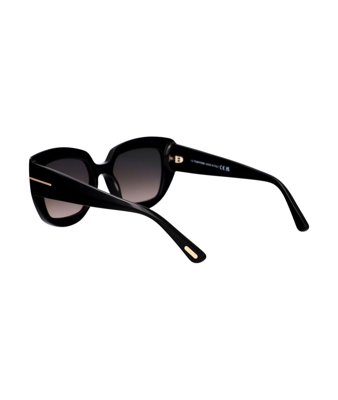 TOM FORD Черные солнцезащитные очки, фото 4