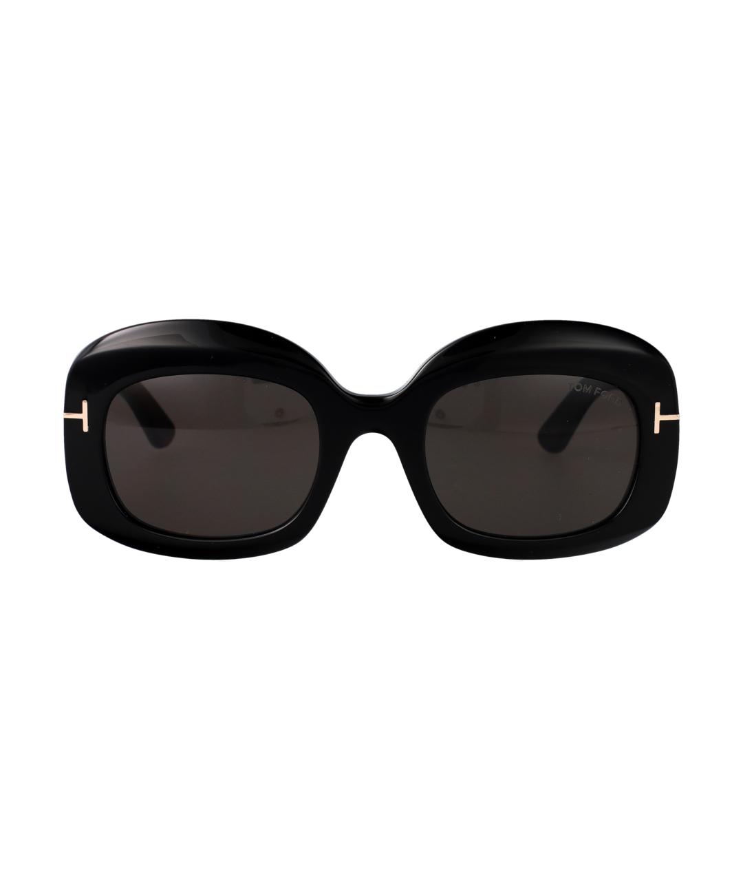 TOM FORD Черные солнцезащитные очки, фото 1