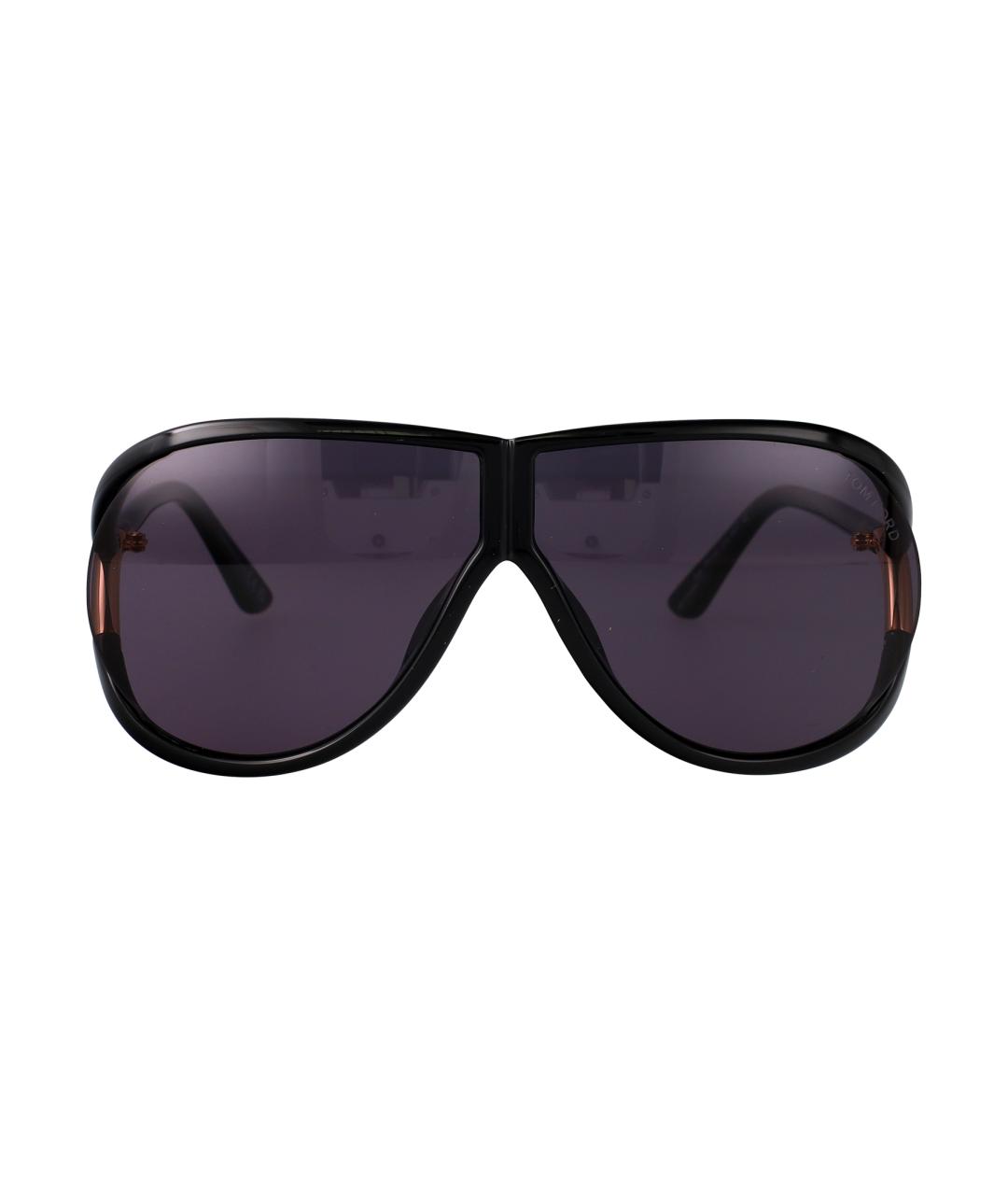 TOM FORD Черные солнцезащитные очки, фото 1