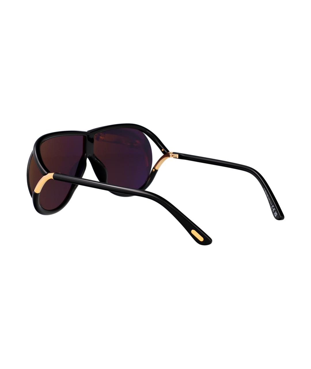 TOM FORD Черные солнцезащитные очки, фото 4