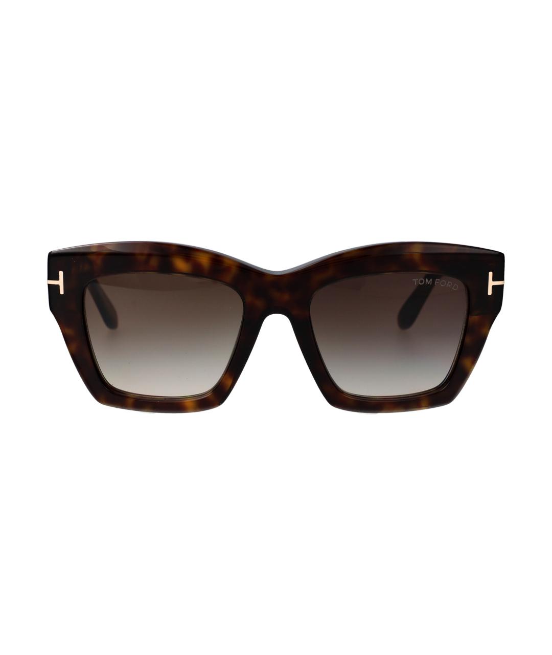 TOM FORD Коричневые солнцезащитные очки, фото 1