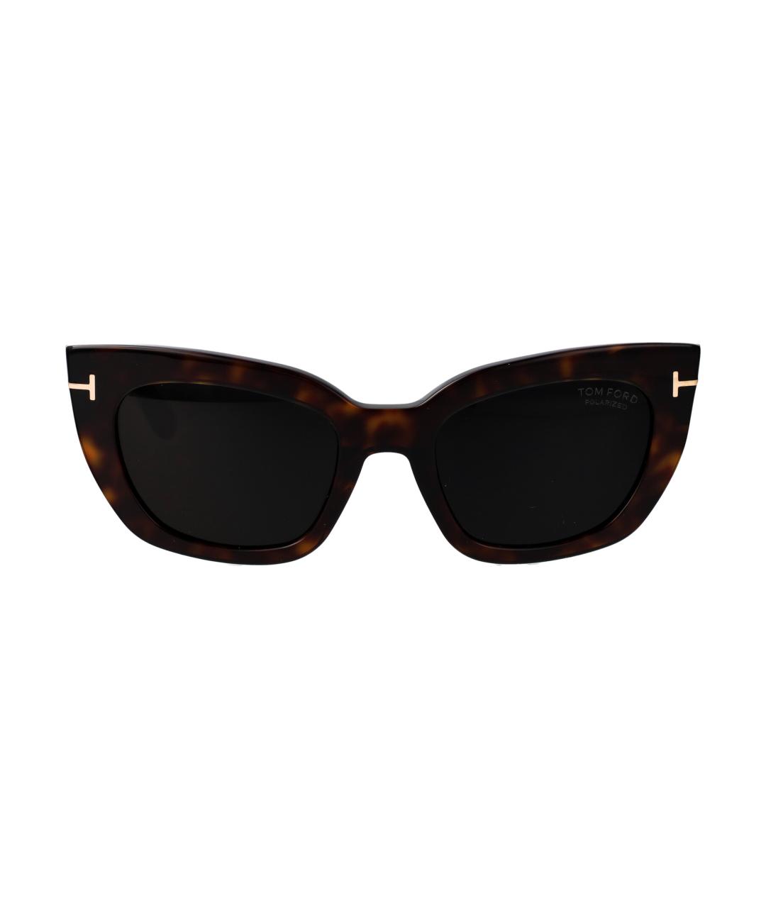 TOM FORD Коричневые солнцезащитные очки, фото 1