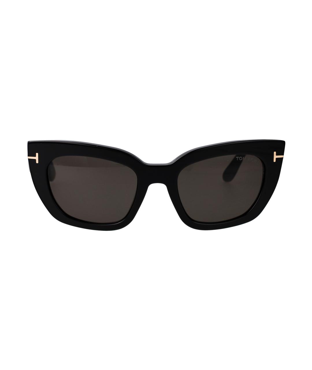 TOM FORD Черные солнцезащитные очки, фото 1