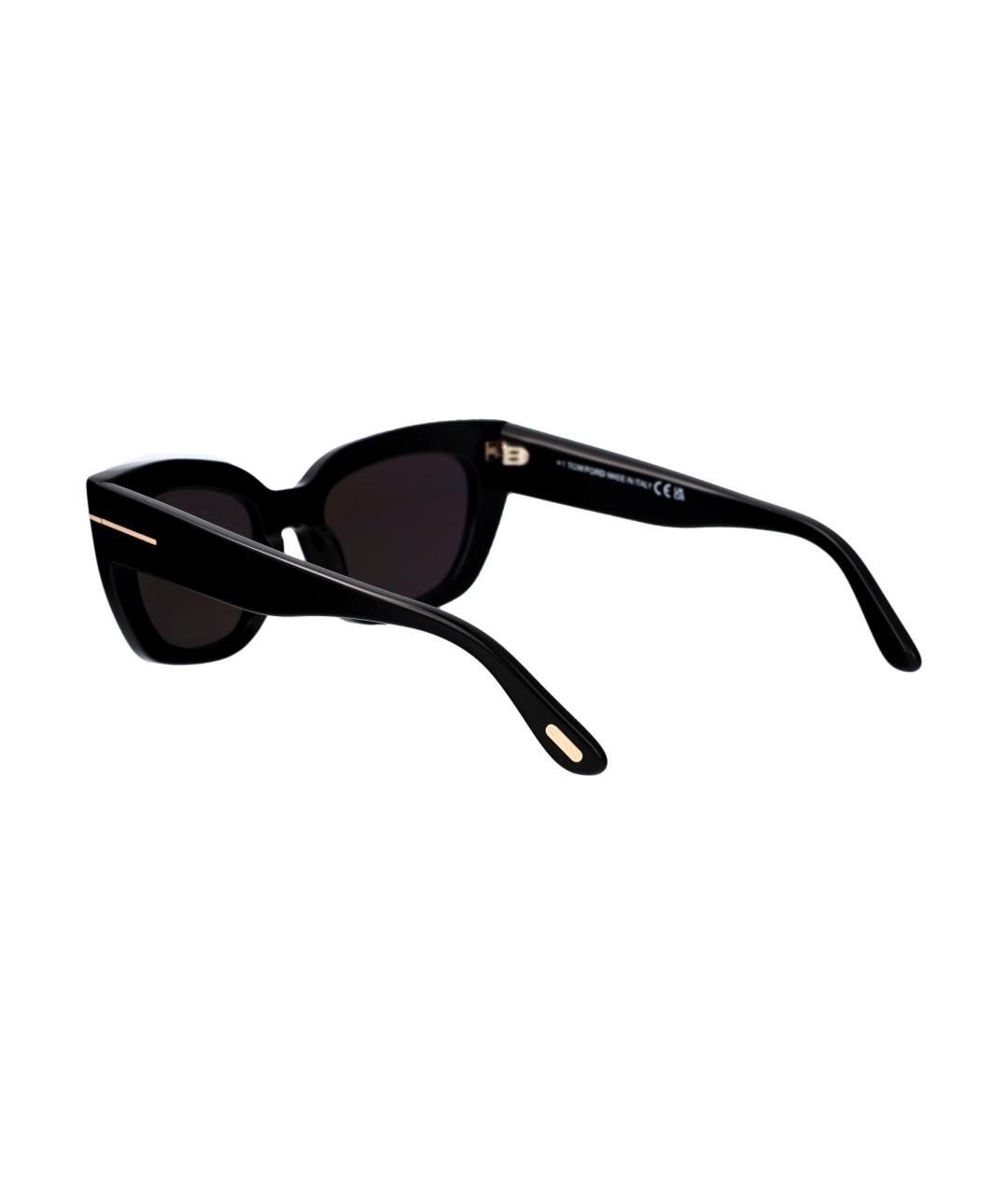 TOM FORD Черные солнцезащитные очки, фото 4