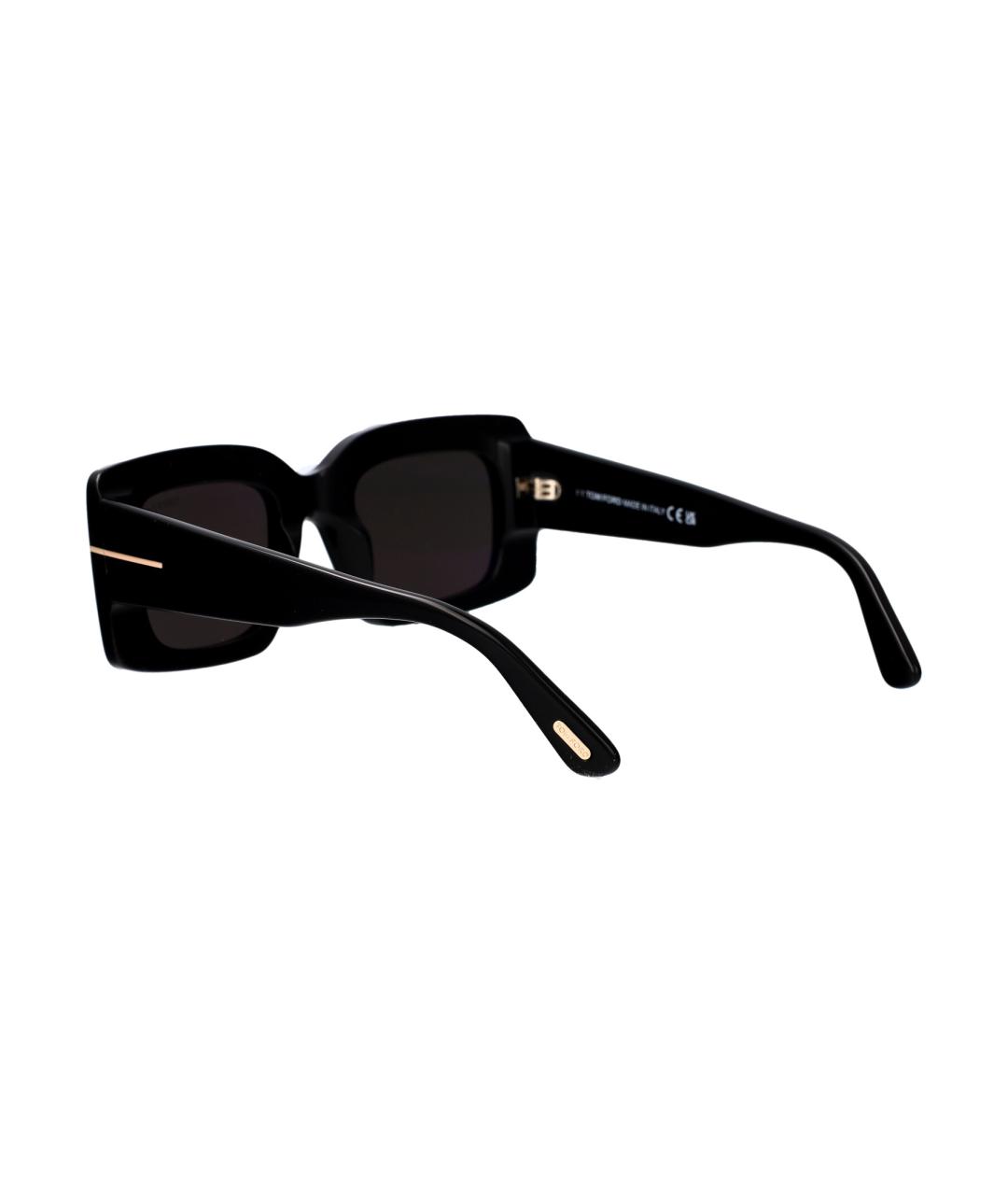 TOM FORD Черные солнцезащитные очки, фото 4