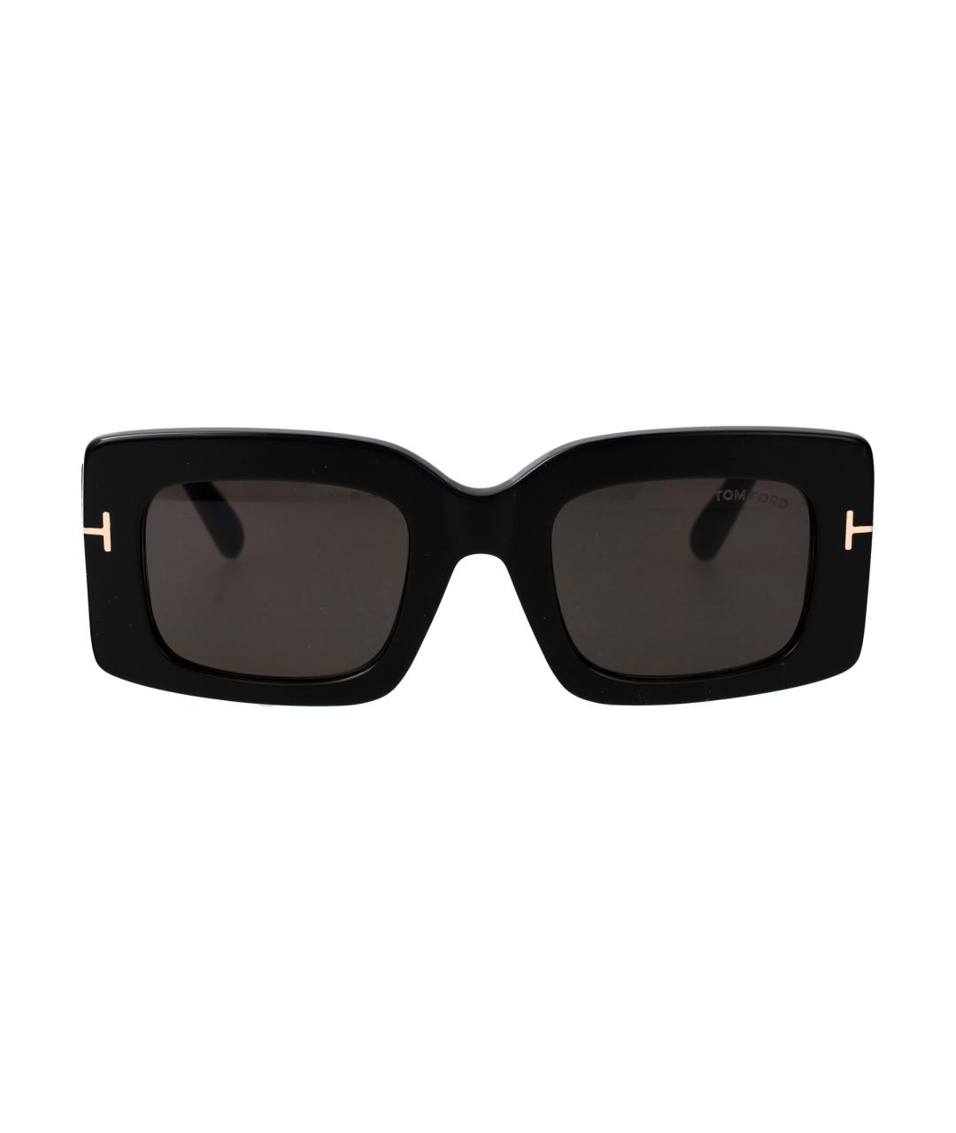 TOM FORD Черные солнцезащитные очки, фото 1
