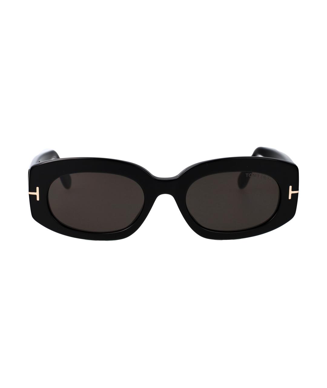 TOM FORD Черные солнцезащитные очки, фото 1