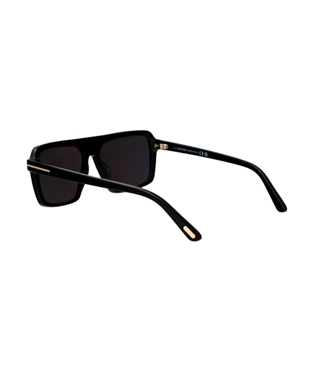 TOM FORD Черные солнцезащитные очки, фото 4