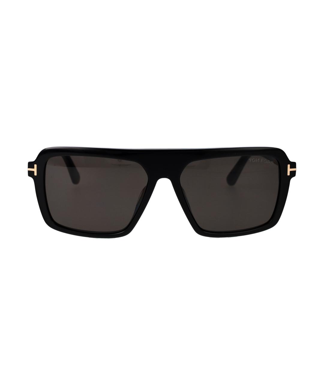 TOM FORD Черные солнцезащитные очки, фото 1