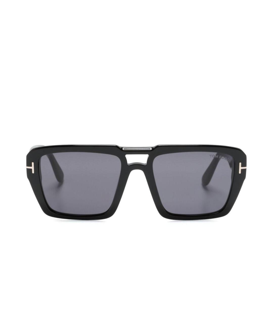 TOM FORD Черные солнцезащитные очки, фото 1