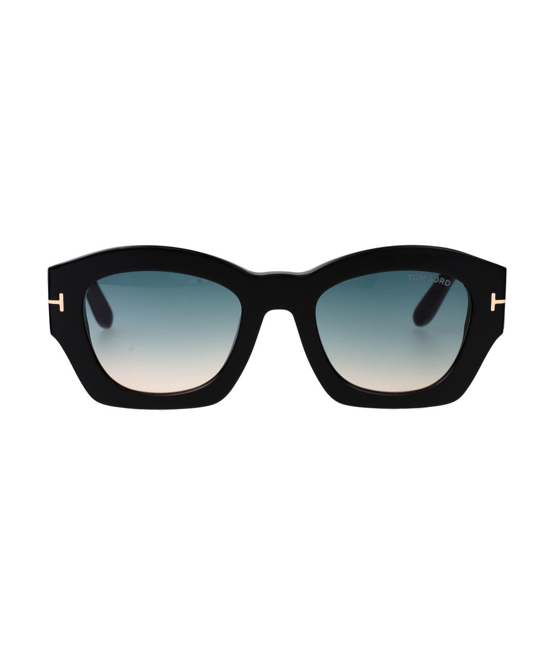 TOM FORD Черные солнцезащитные очки, фото 1
