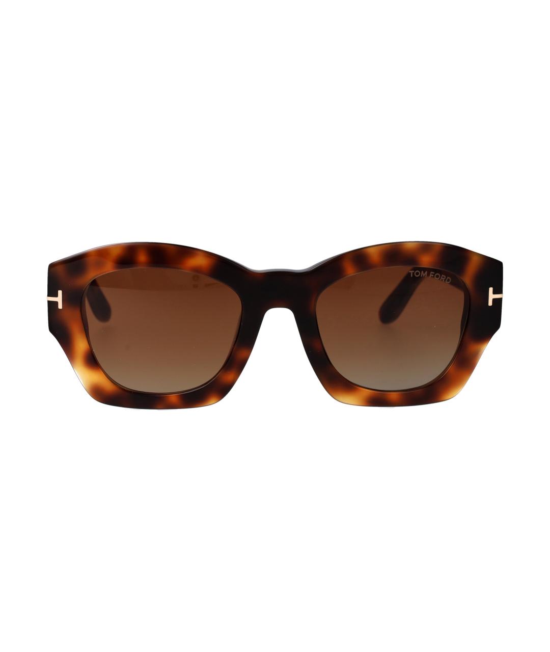 TOM FORD Коричневые солнцезащитные очки, фото 1