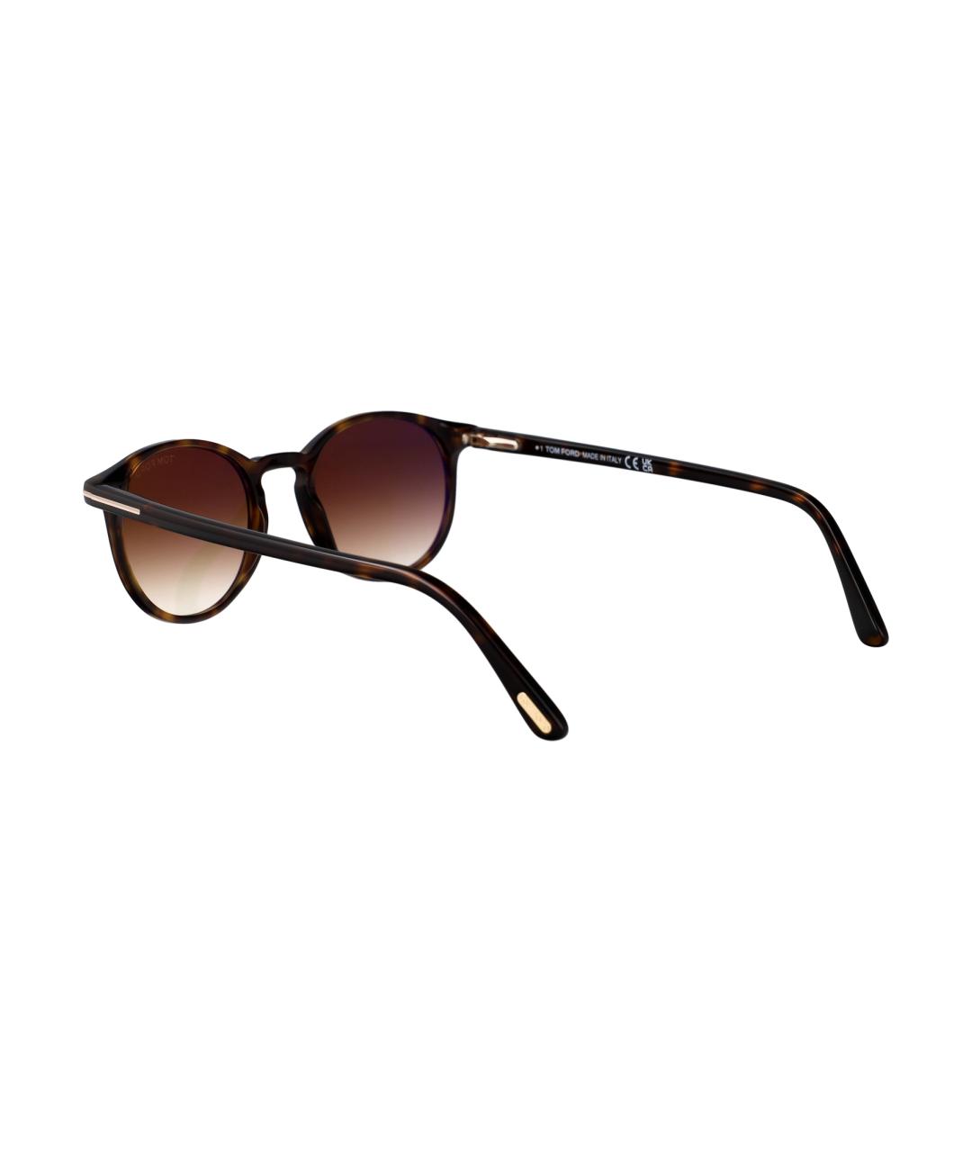 TOM FORD Коричневые солнцезащитные очки, фото 4
