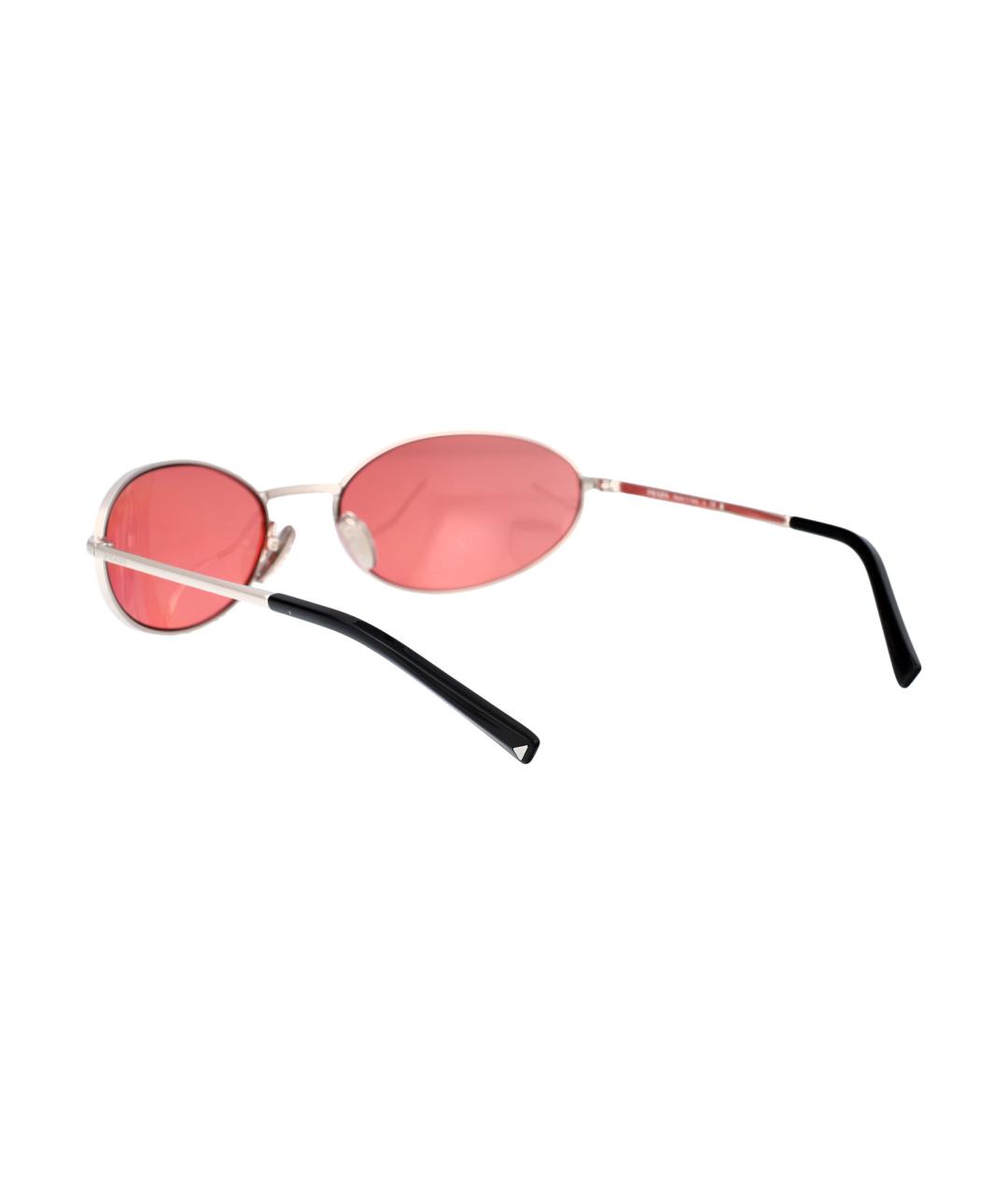 PRADA Розовые солнцезащитные очки, фото 4