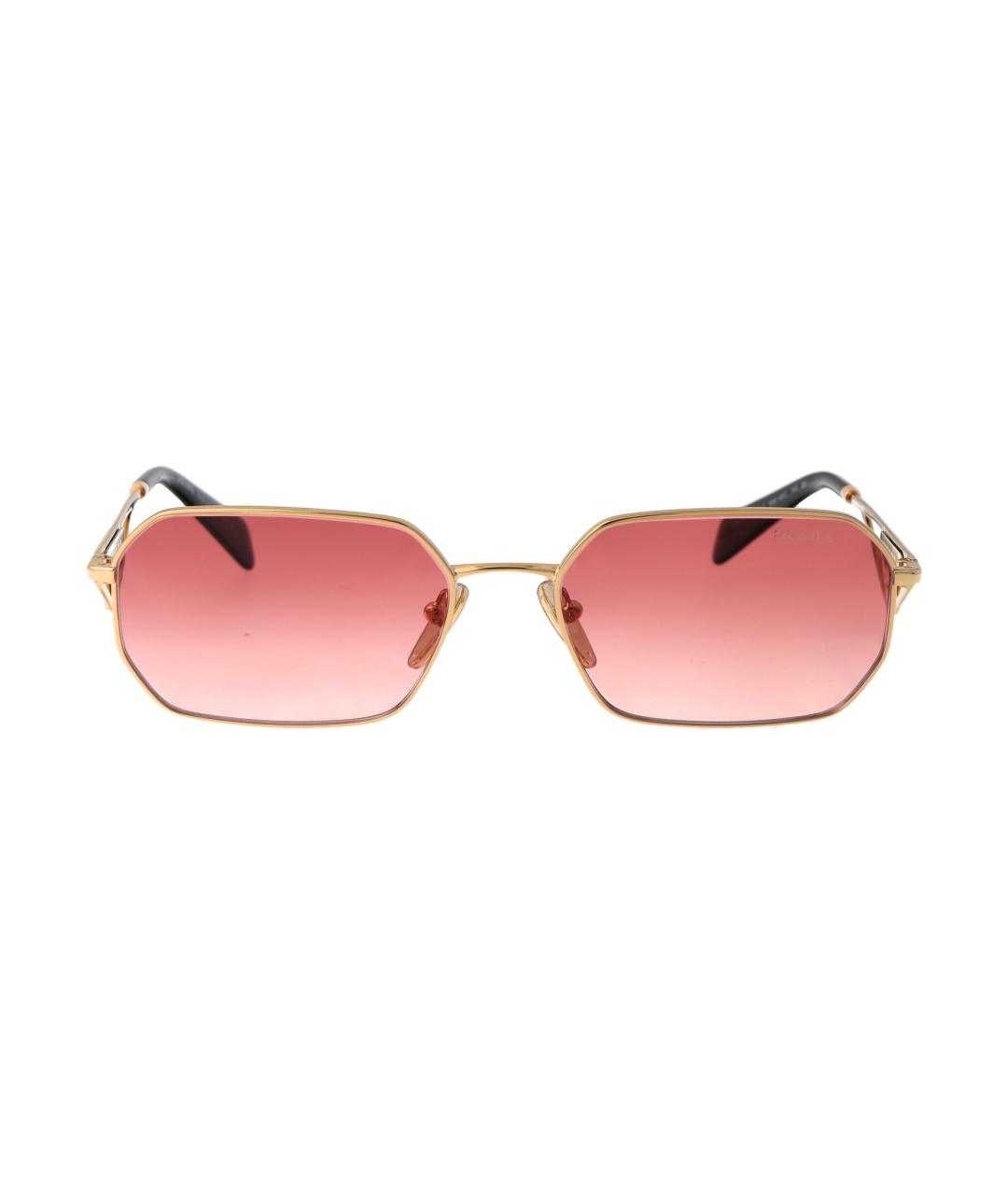 PRADA Розовые солнцезащитные очки, фото 1