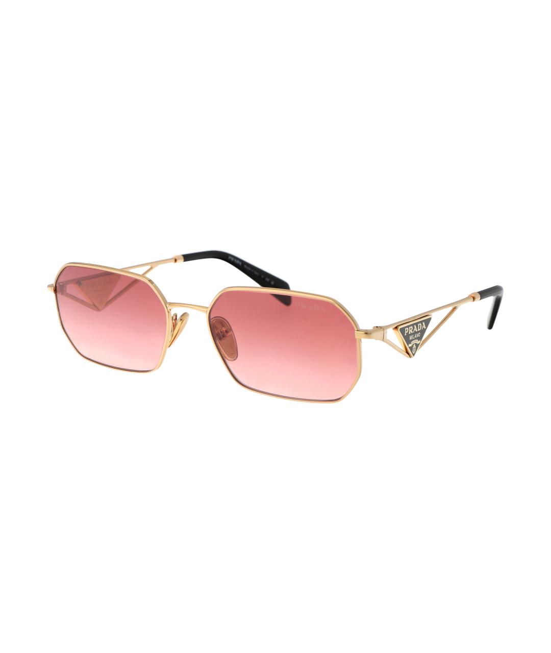 PRADA Розовые солнцезащитные очки, фото 2