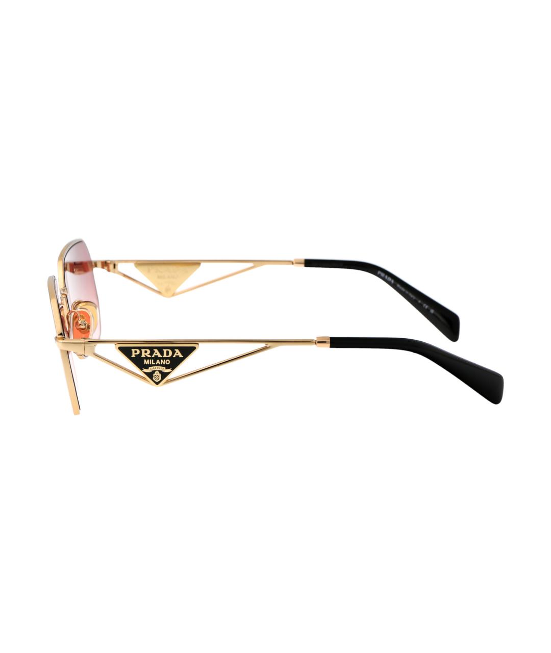 PRADA Розовые солнцезащитные очки, фото 3