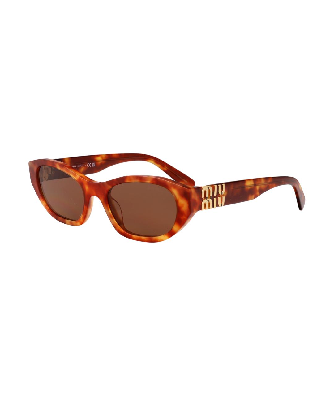 MIU MIU Мульти пластиковые солнцезащитные очки, фото 1