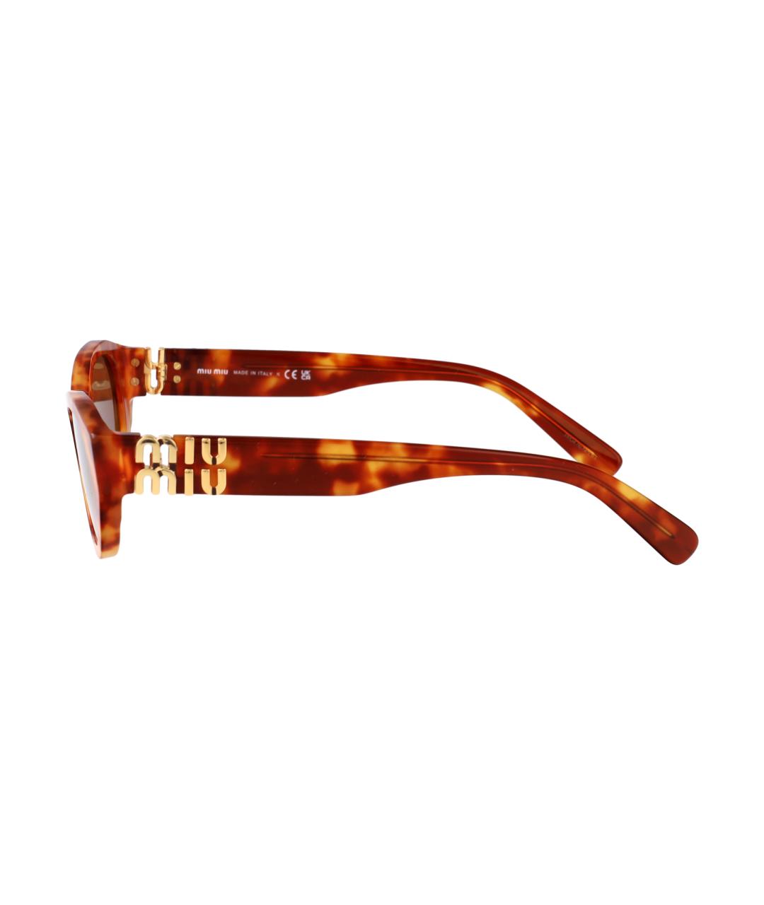 MIU MIU Мульти пластиковые солнцезащитные очки, фото 3