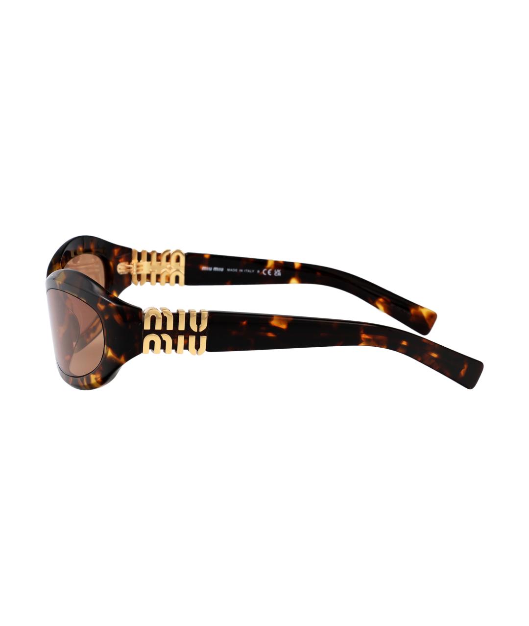 MIU MIU Мульти пластиковые солнцезащитные очки, фото 3